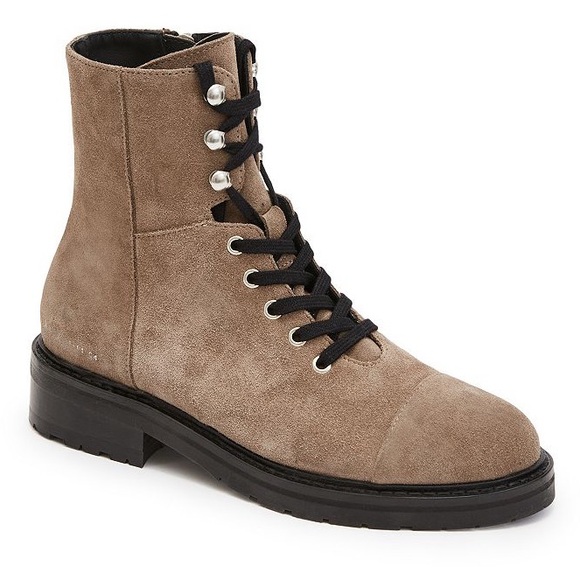 New ALL SAINTS Dusty Cap Toe Combat Boot - Picture 2 of 9